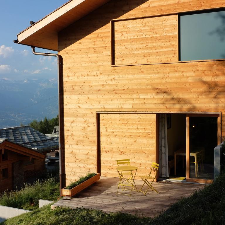 Iglusaq Lodge Veysonnaz Exterior foto